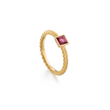 Spinel Infinity Ring