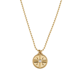 Medium Eye of the Sun Diamond Pendant