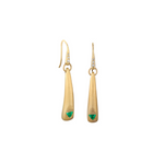 Emerald Teardrop Earring Elizabeth Moore