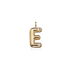 Large Diamond Initial Charm - E Elizabeth Moore