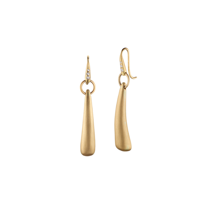 Diamond Teardrop Earring Elizabeth Moore