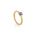 Blue Spinel Infinity Band