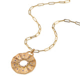 Diamond & Sapphire Aether Pendant