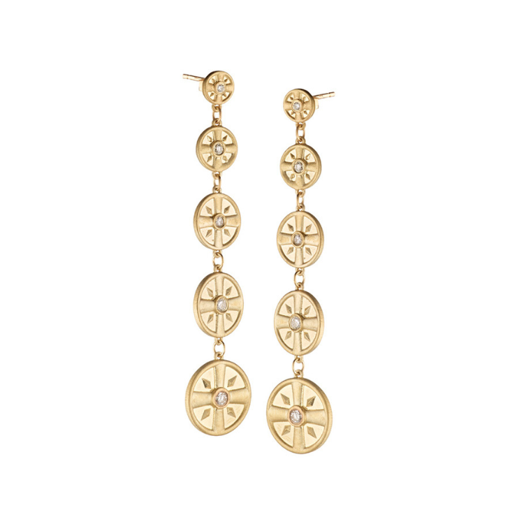 5 Drop Diamond Dangle Elizabeth Moore