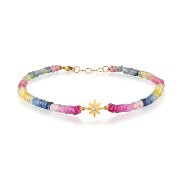 Rainbow Star Bracelet Elizabeth Moore