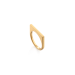 Gold Bar Ring Elizabeth Moore