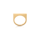 Gold Bar Ring Elizabeth Moore