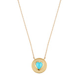 Turquoise Heart Pendant