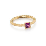 Pink Spinel Infinity Band
