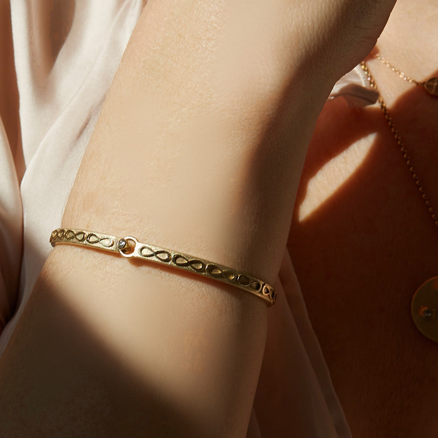 Infinity Diamond Bracelet Elizabeth Moore