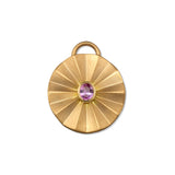 Pink Sapphire Water Pendant