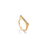 Montana Sapphire Bar Ring Elizabeth Moore