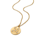 Diamond Disc Pendant