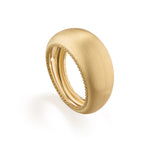 Infinity 18k Gold Bubble Ring