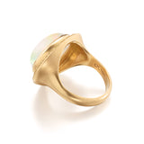 Rainbow Moonstone Star Cocktail Ring