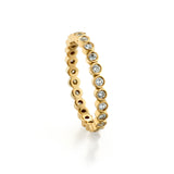 Circle of 5th's Mini Diamond Eternity Band