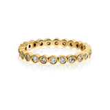 Circle of 5th's Mini Diamond Eternity Band