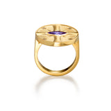 Eye of the Sun Tanzanite Ring