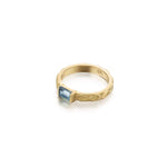 Aquamarine Rectangle Ring Elizabeth Moore