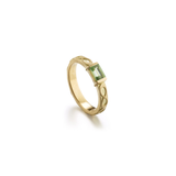 Tsavorite Rectangle Ring Elizabeth Moore