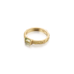 Tsavorite Rectangle Ring Elizabeth Moore