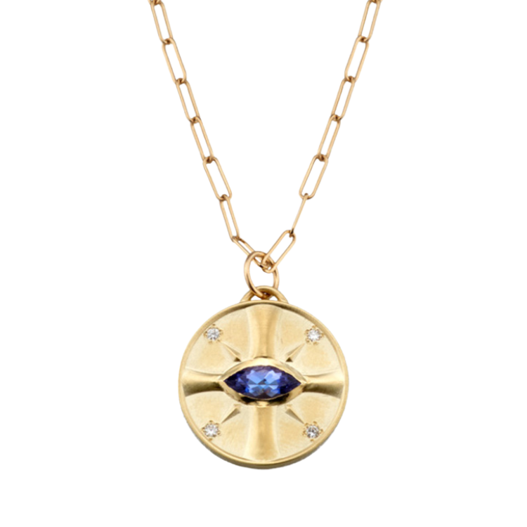 Tanzanite Pendant Elizabeth Moore