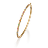Multi Colored Sapphire Bracelet