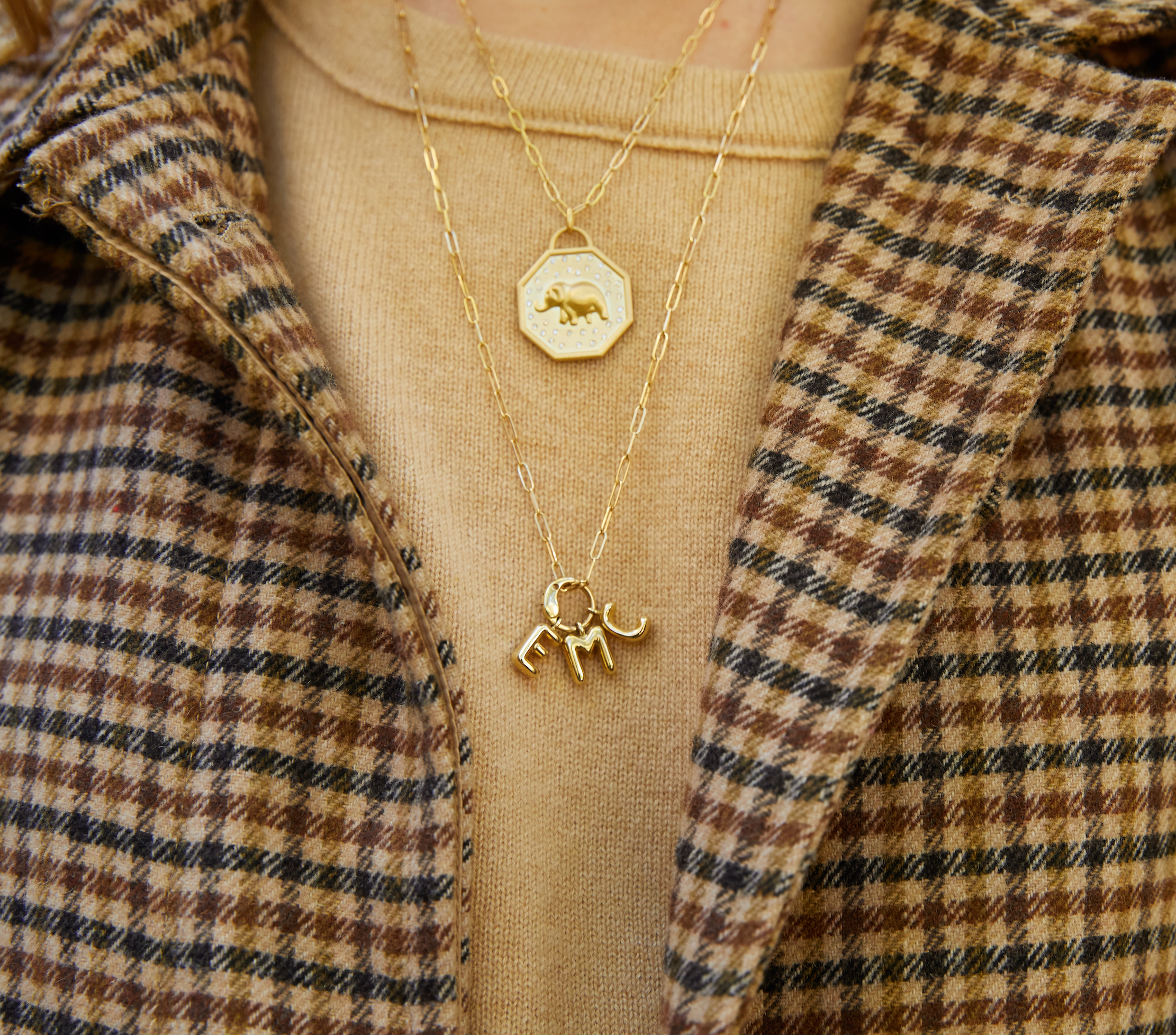 Initial Charms Elizabeth Moore