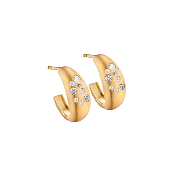 Fairy Dust Diamond Hoop