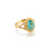 Green Tourmaline Celestial Ring