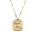Elizabeth Moore PINK SAPPHIRE PUFFY HEART Necklace