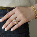 Circle of 5th's Mini Diamond Eternity Band
