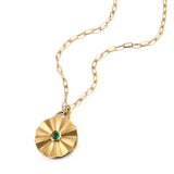 Emerald Water Pendant