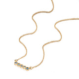 Montana Sapphire Bar Necklace