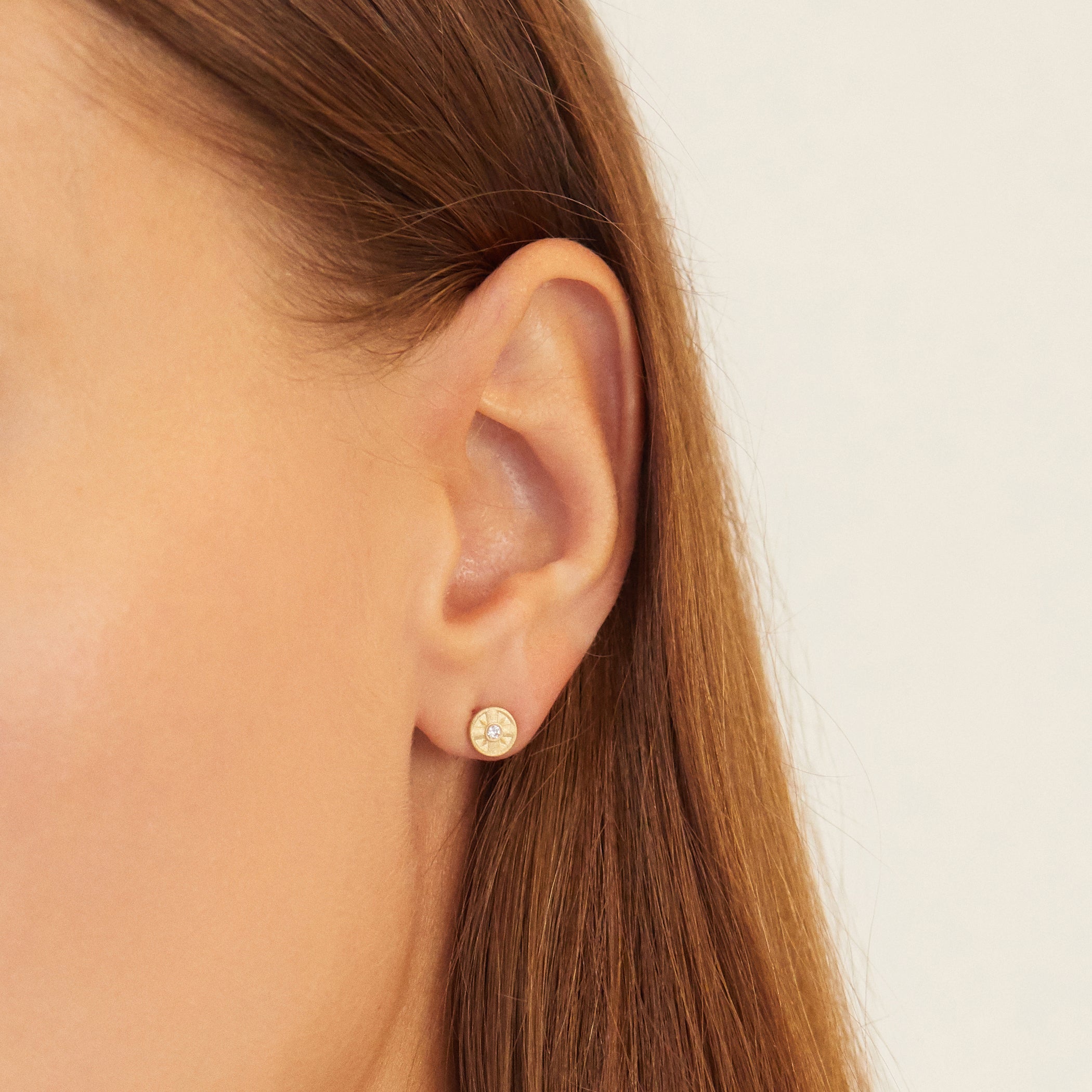 EOS Diamond Studs Elizabeth Moore
